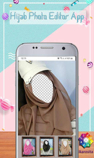 Hijab Photo Editor App screenshot 3