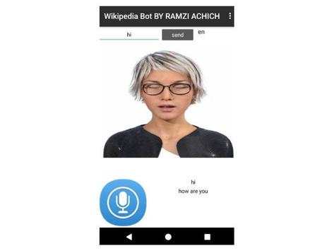 WIKIPEDIA VIRTUAL ASSISTANT screenshot 3