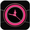 Glowing Clock Live Wallaper icon