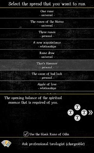 Rune reading screenshot 3