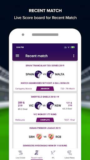 Live Cricket Match screenshot 3