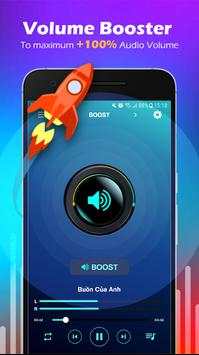 Volume Booster & Equalizer Mp3 Player screenshot 1