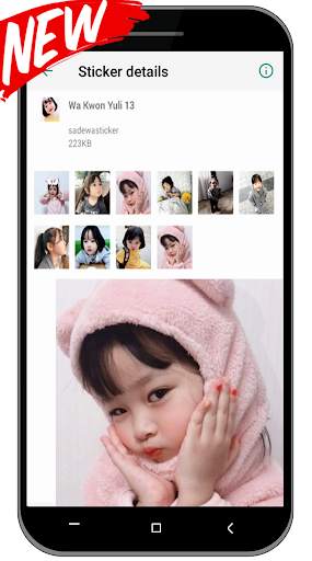 Stiker Wa Kwon Yuli Lucu Dan Imut WAStickerApps screenshot 6