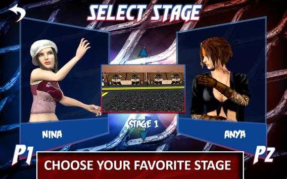 Girls Wrestling Revolution 3D : Stars Women Fight screenshot 2