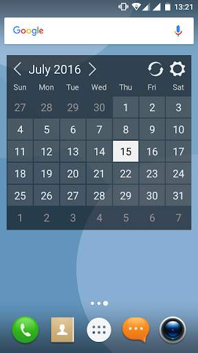 Calendar Widget Light screenshot 7