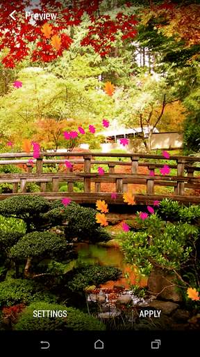Garden Live Wallapaper screenshot 8