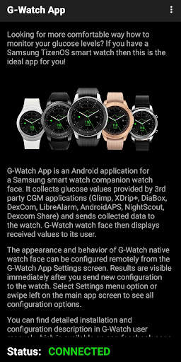 G-Watch App screenshot 1