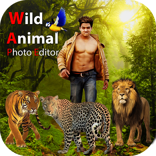ikon Wild Animal Photo Editor - Wild Animal Photo Frame