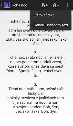 Texty piesní screenshot 5