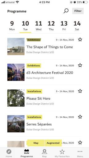 Dubai Design Week App screenshot 2