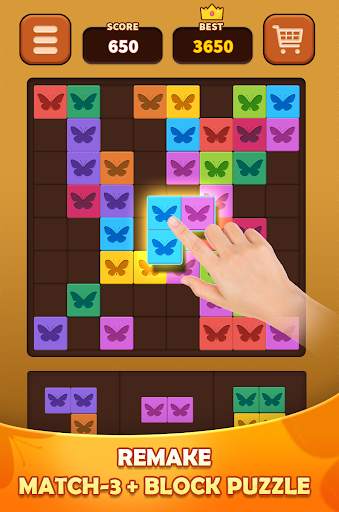 Triple Butterfly: block puzzle 1 تصوير الشاشة