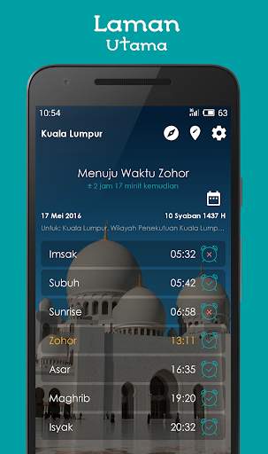 Waktu Solat Malaysia screenshot 1
