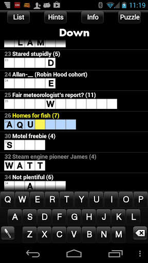Crossword Light screenshot 4