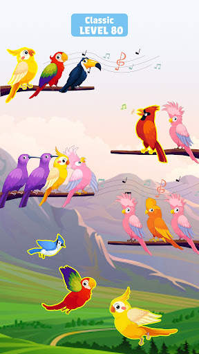 Bird Sort - Color Birds Game screenshot 7