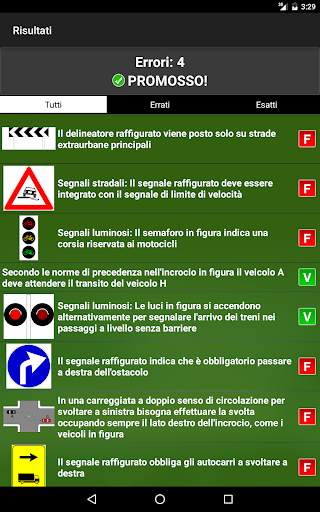 Quiz Patente di Guida Gratis: Esame Patente Auto B скриншот 9