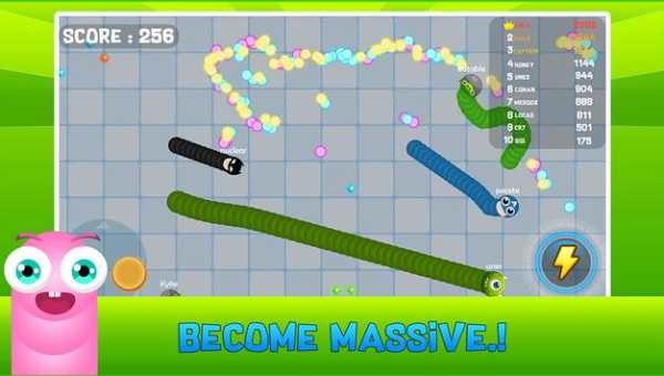 Angry Snake.io Crashy Rush Online screenshot 1