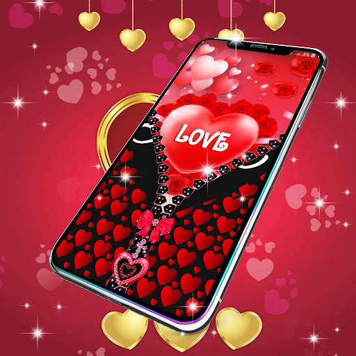 Romantic lock screen screenshot 6