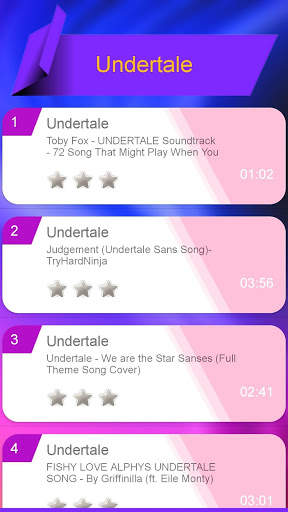 Megalovania Piano Tiles "Undertale" 2020 screenshot 5