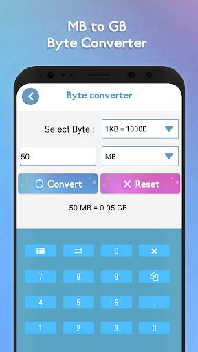 MB to GB Converter : Byte Converter screenshot 2