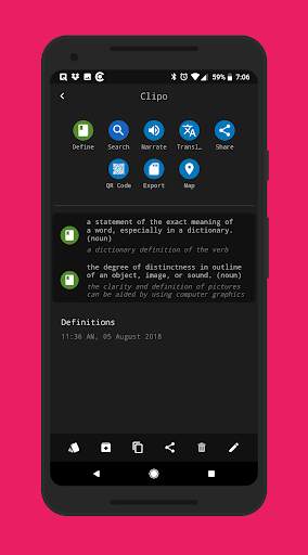 Clipboard Manager : Clipo 7 تصوير الشاشة