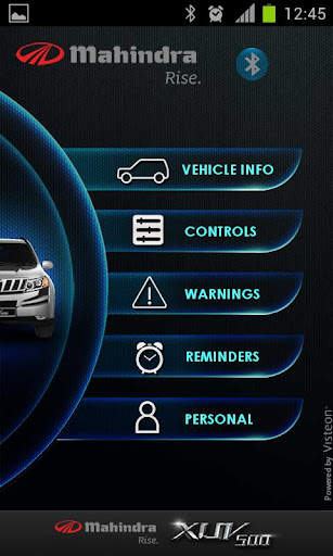 MAHINDRA BLUE SENSE APP screenshot 1