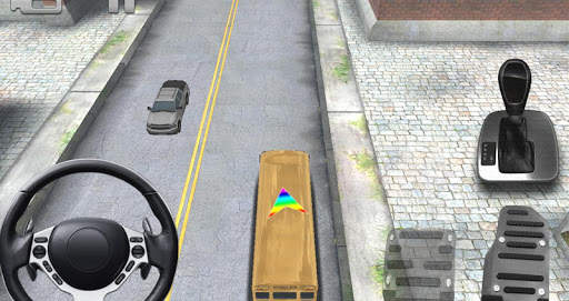 Kota Bus Sekolah 3D Driver screenshot 11