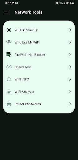 NetWork WIFI Tools For Android screenshot 2