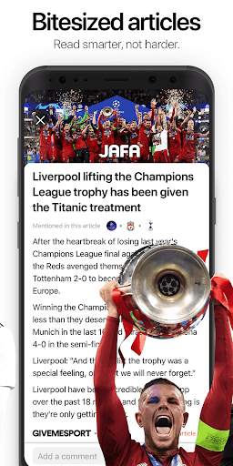 JAFA: Football Fan Opinion & Personalised News App screenshot 4