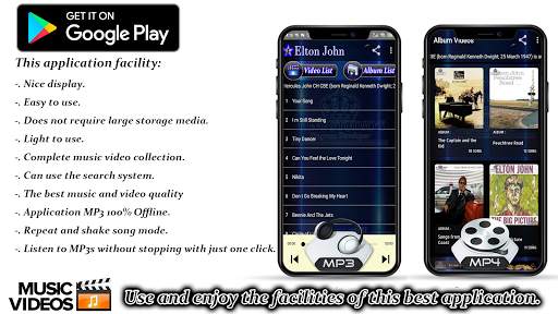 ELTON JHON - Offline MP3 & Video Album Collection screenshot 7