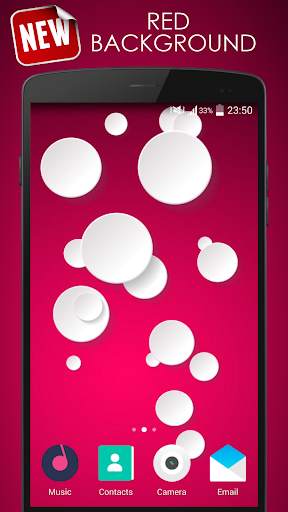 White Bubble Live Wallpaper screenshot 3