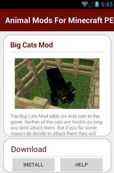 Animal Mods For Minecraft PE screenshot 5