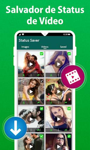 Download de status do whatsapp: Protetor de Status screenshot 3
