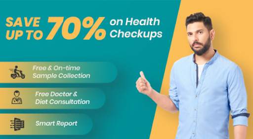 Healthians -Full Body Health Checkup & Blood Tests screenshot 1