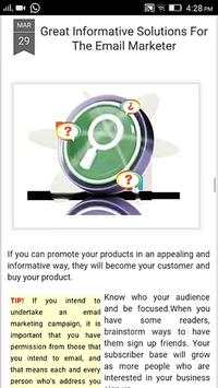 Email marketing Tips screenshot 4