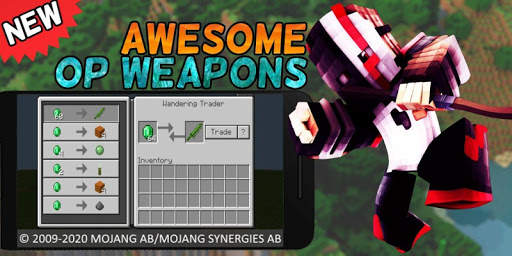 Over Powered Weapons Mod for MCPE [OP Tools] screenshot 2