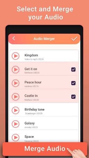 konverter video ke mp3 - pemotong & penggabungan screenshot 6