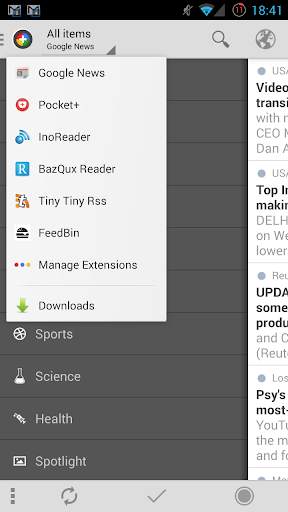 Tiny Tiny RSS | News  screenshot 1