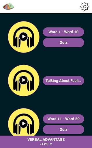 Verbal Advantage - Level 8 screenshot 1