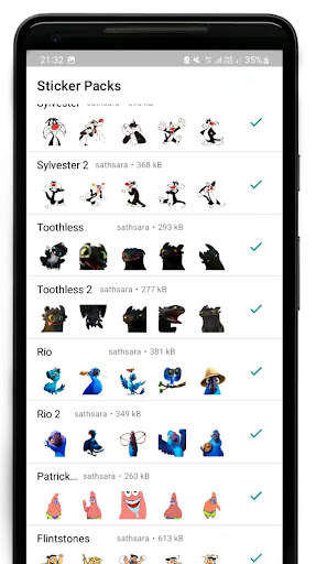 Cartoon Stikers for Whatsapp screenshot 4