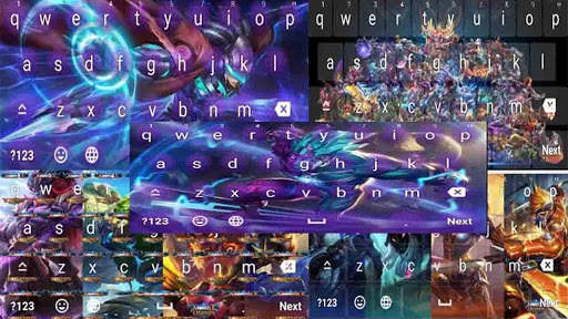 Moba Keyboard Legend screenshot 1