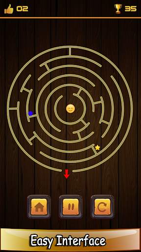 Maze Games : Labyrinth board Classic Maze Puzzle screenshot 2