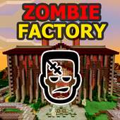 Map Zombie Factory for Minecraft 103 a.