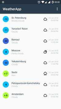 WeatherApp screenshot 1