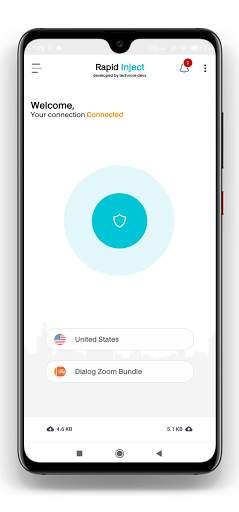Rapid Inject - Free SSH/SSL/HTTP Tunnel VPN screenshot 1