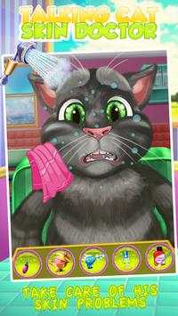 Talking Cat Skin Doctor Kids Game screenshot 3