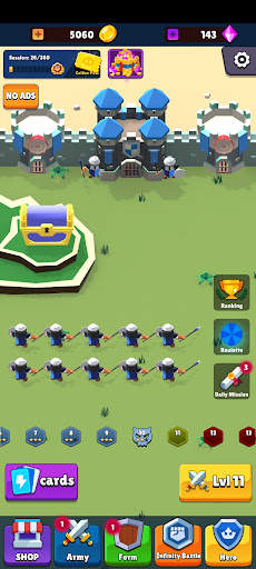 Stick War 3D: Auto Battle Game screenshot 1