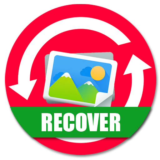 How to get deleted photos back icon