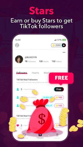 Get tiktok followers & Tiktok like 2021 - TikBoost screenshot 2