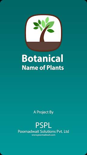 Botanical Name of Plants screenshot 1