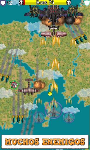 Juego de aviones de guerra screenshot 6